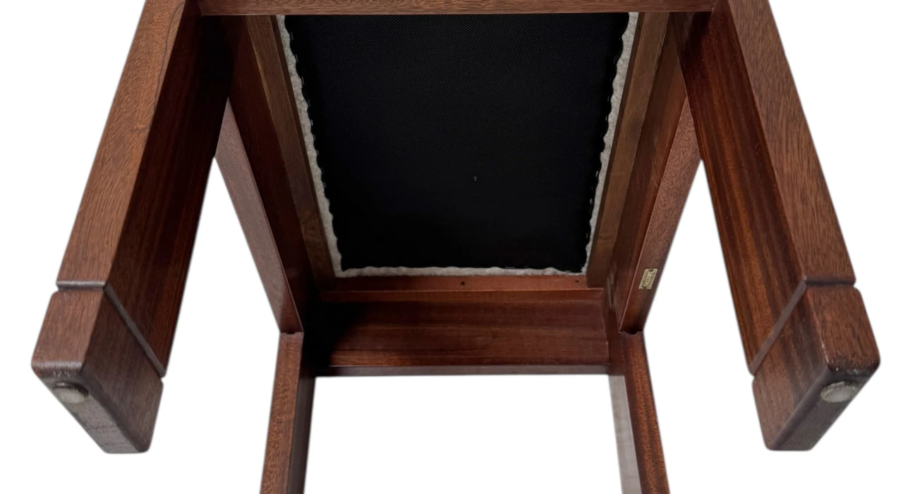 Art Deco Modernist Stool by J.A. Muntendam for L.O.V. Oosterbeek, 1920s